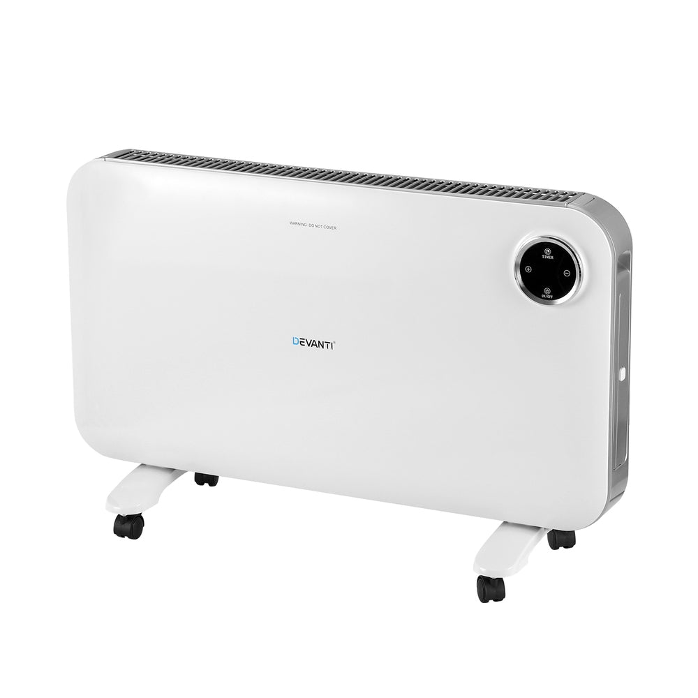 Devanti Electric Convection Heater White 2000W