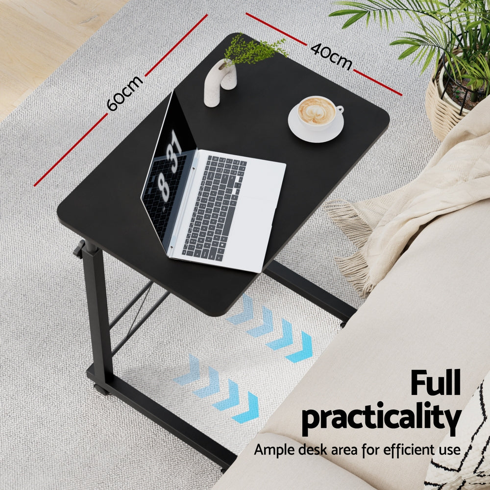 Artiss Laptop Table Desk Portable - Black