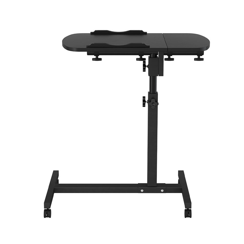 Artiss Laptop Table Desk Adjustable Stand - Black