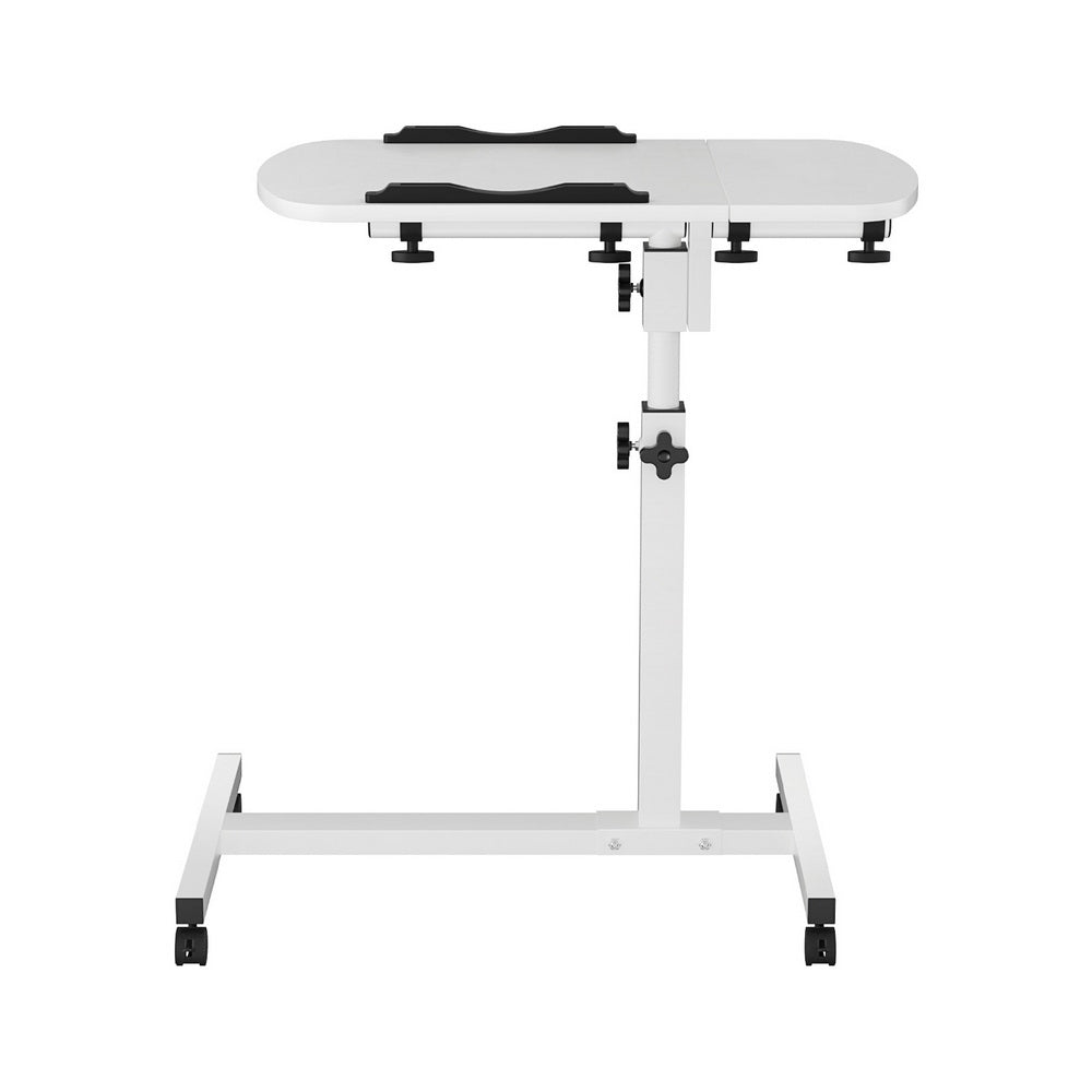 Artiss Laptop Table Desk Adjustable Stand - White