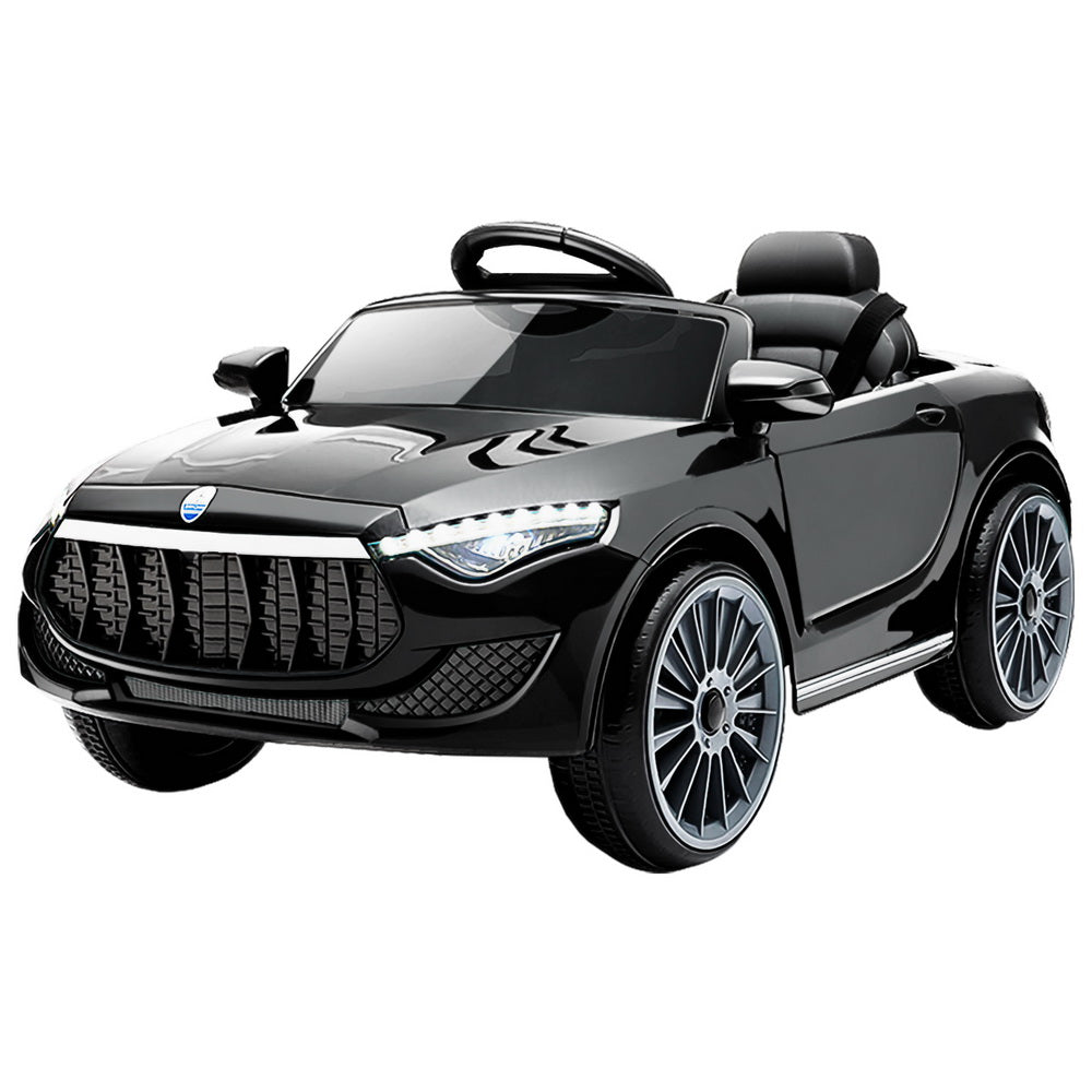 Rigo Kids Electric Ride On Car Maserati-inspried Toy Cars Remote 12V Black