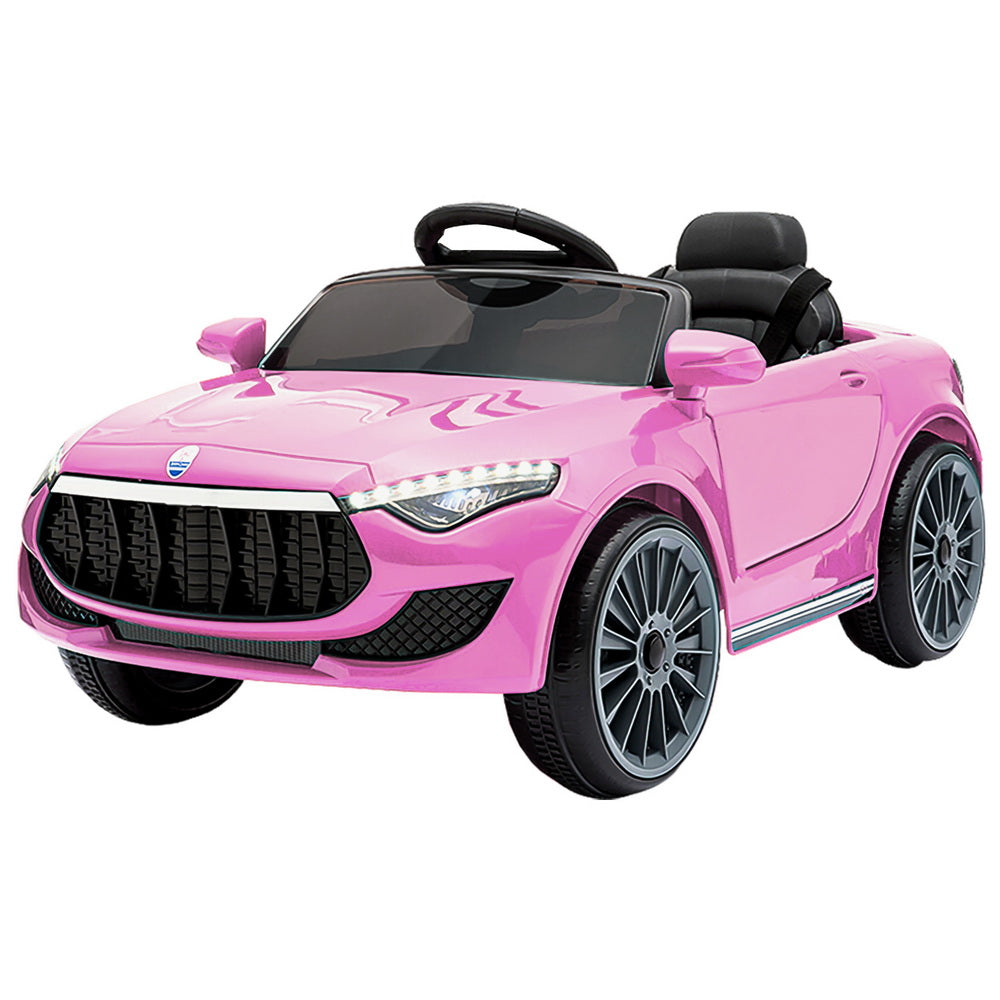 Rigo Kids Electric Ride On Car Maserati-inspried Toy Cars Remote 12V Pink