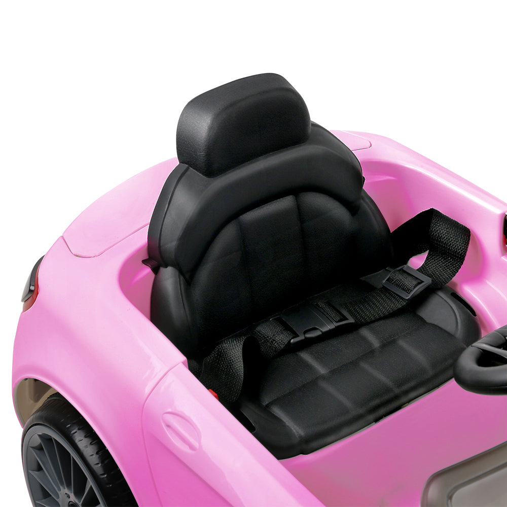 Rigo Kids Electric Ride On Car Maserati-inspried Toy Cars Remote 12V Pink