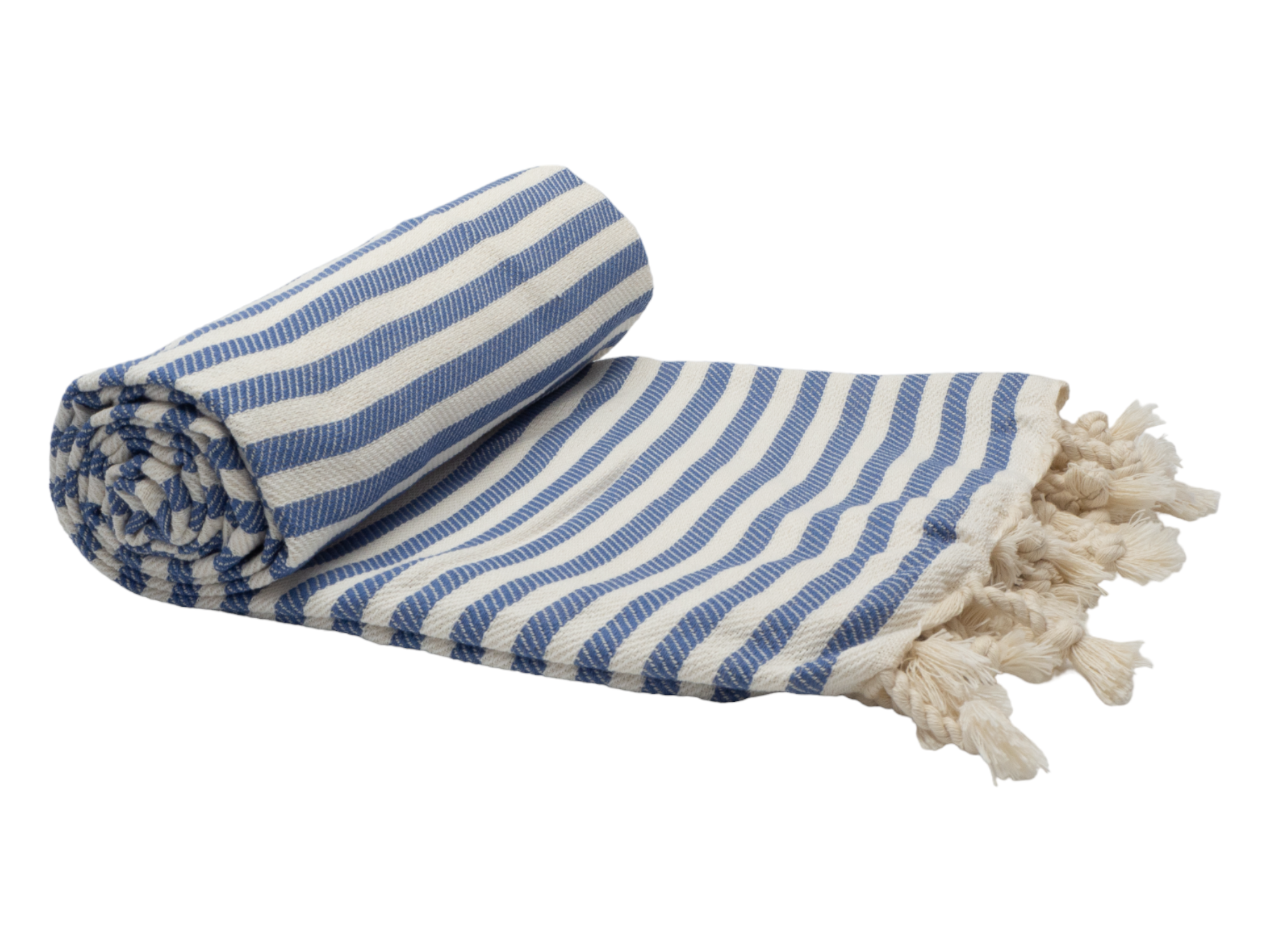 PORTSEA TURKISH COTTON TOWEL - DENIM