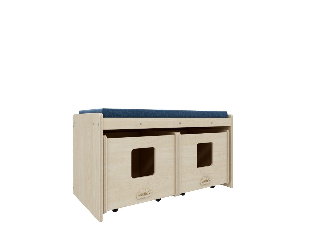 Jooyes Kids Toy Bench With Storage