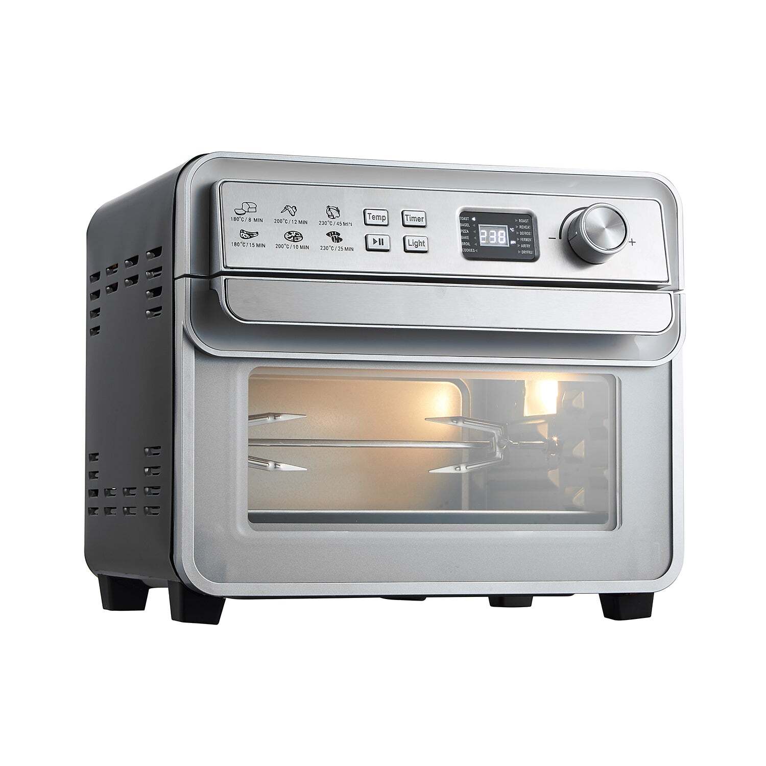 23L Digital Air Fryer Convection Oven with 12 Cooking Programs