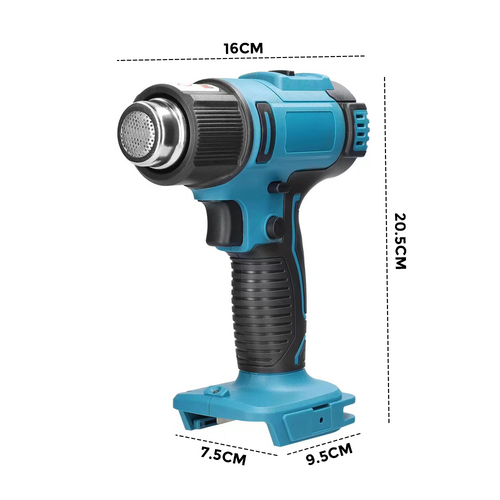 2200W Cordless Heat Gun Hot Air Gun Temperature 300~580�� For Makita 18V Battery