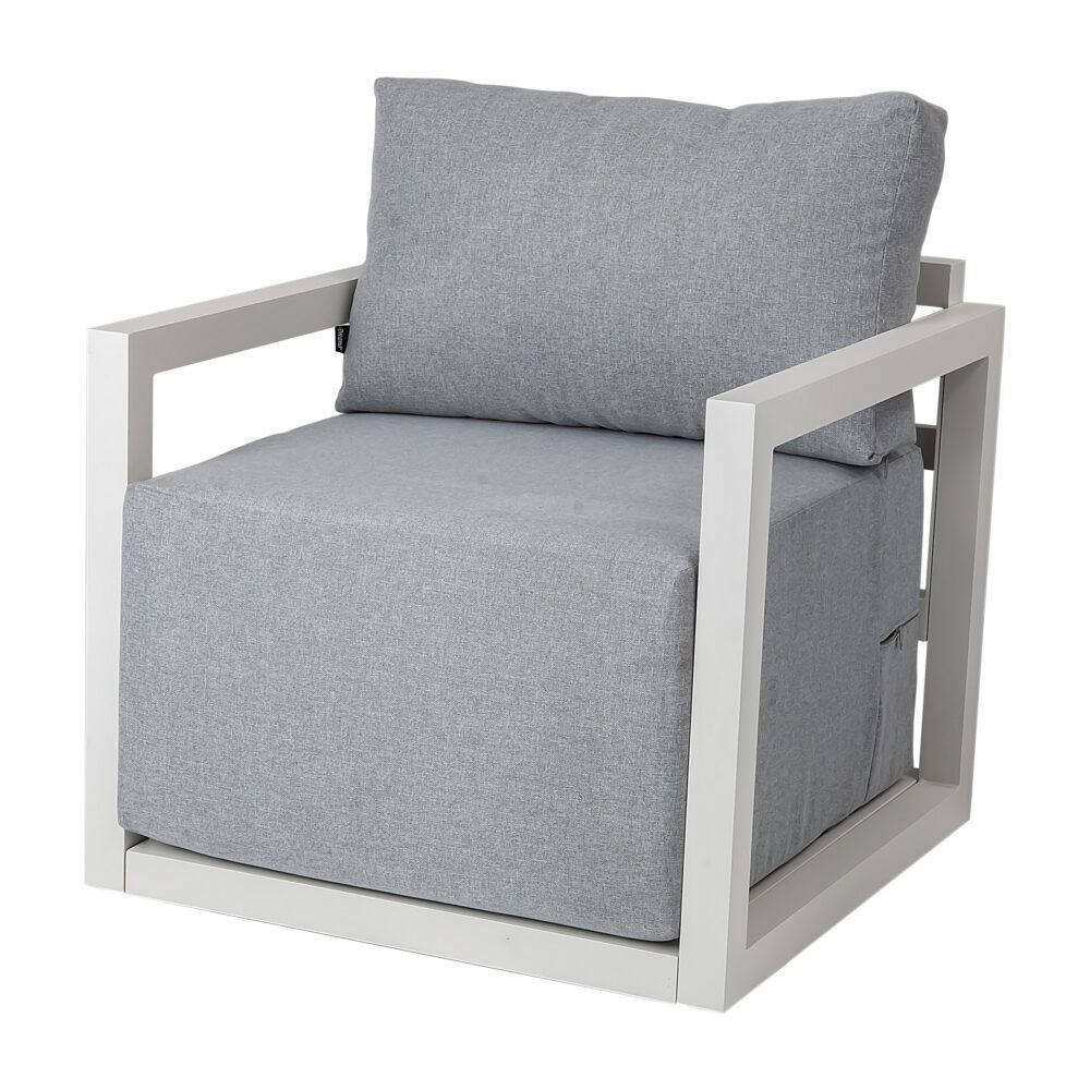 Alfresco 5-Seater Deep-Seated Patio Set – Charcoal Grey