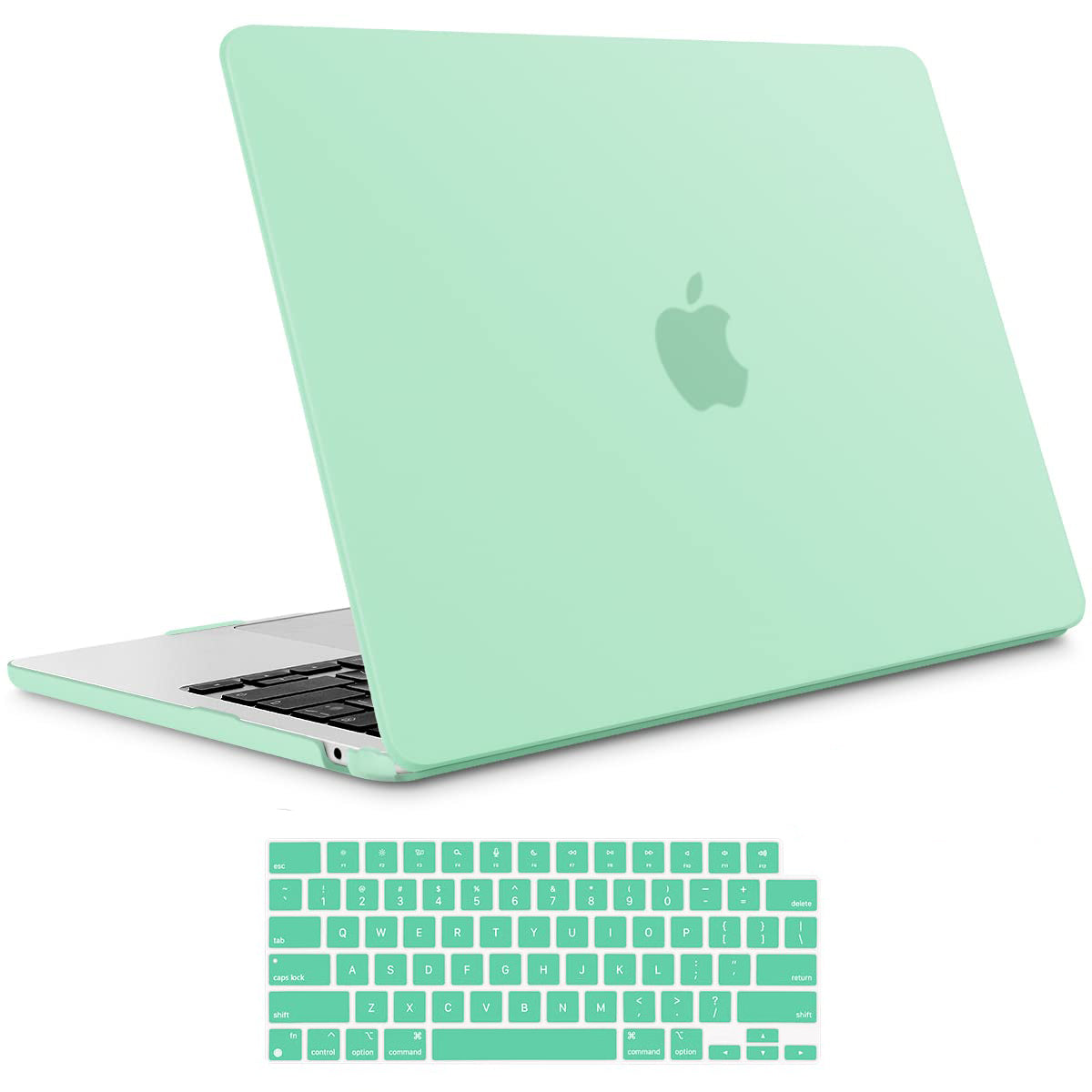 15 inch Air 2023 MacBook Air Matte Case  A2941 M2 Chip Hard Shell Case Keyboard Cover Green