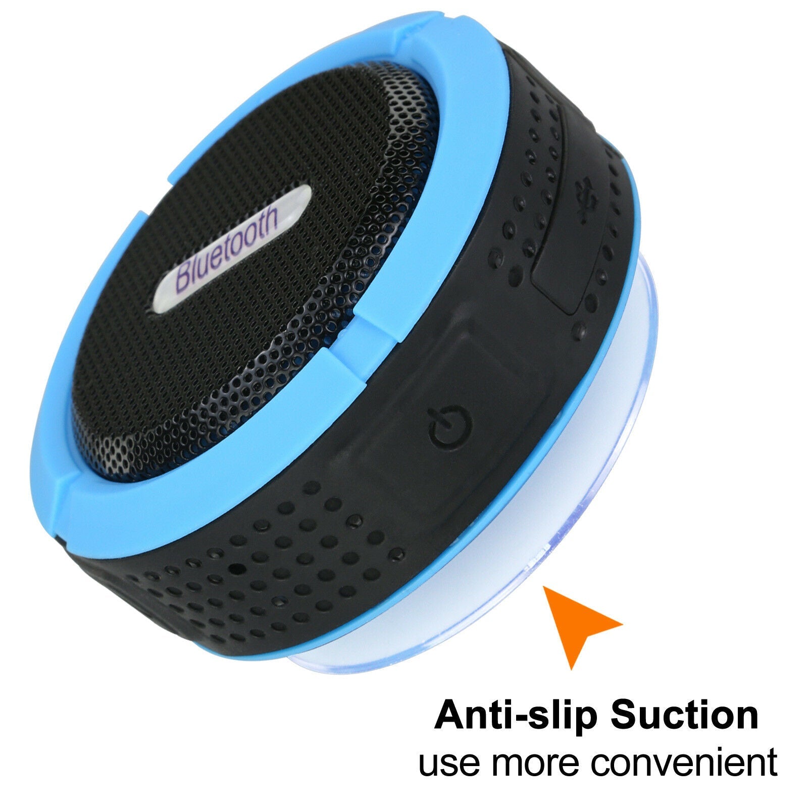 Portable Waterproof Wireless Mini Bluetooth Music Speaker (Blue)