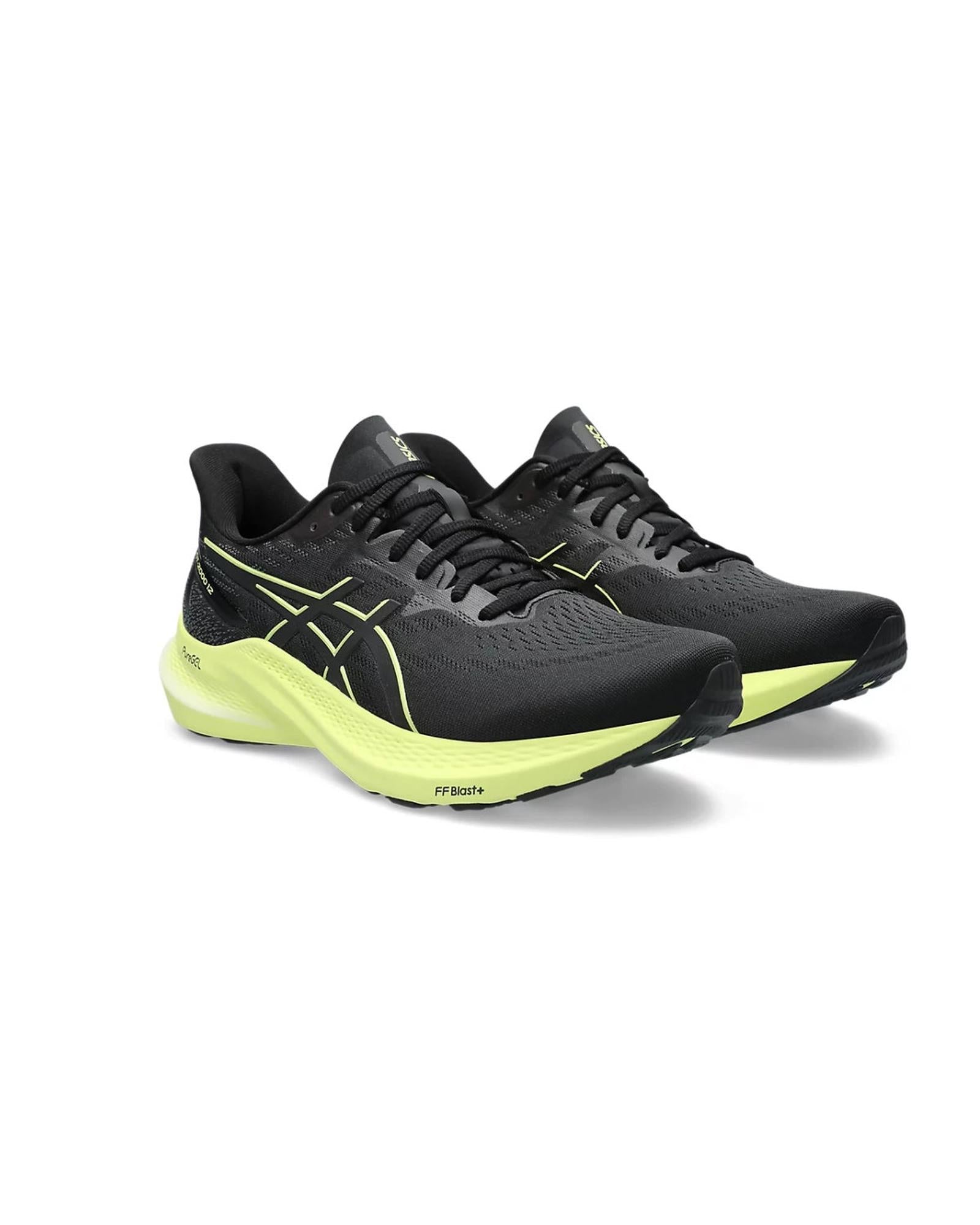 ASICS Lightweight Stability Running Shoes with Cushioning Technology in Black - 10.5 US