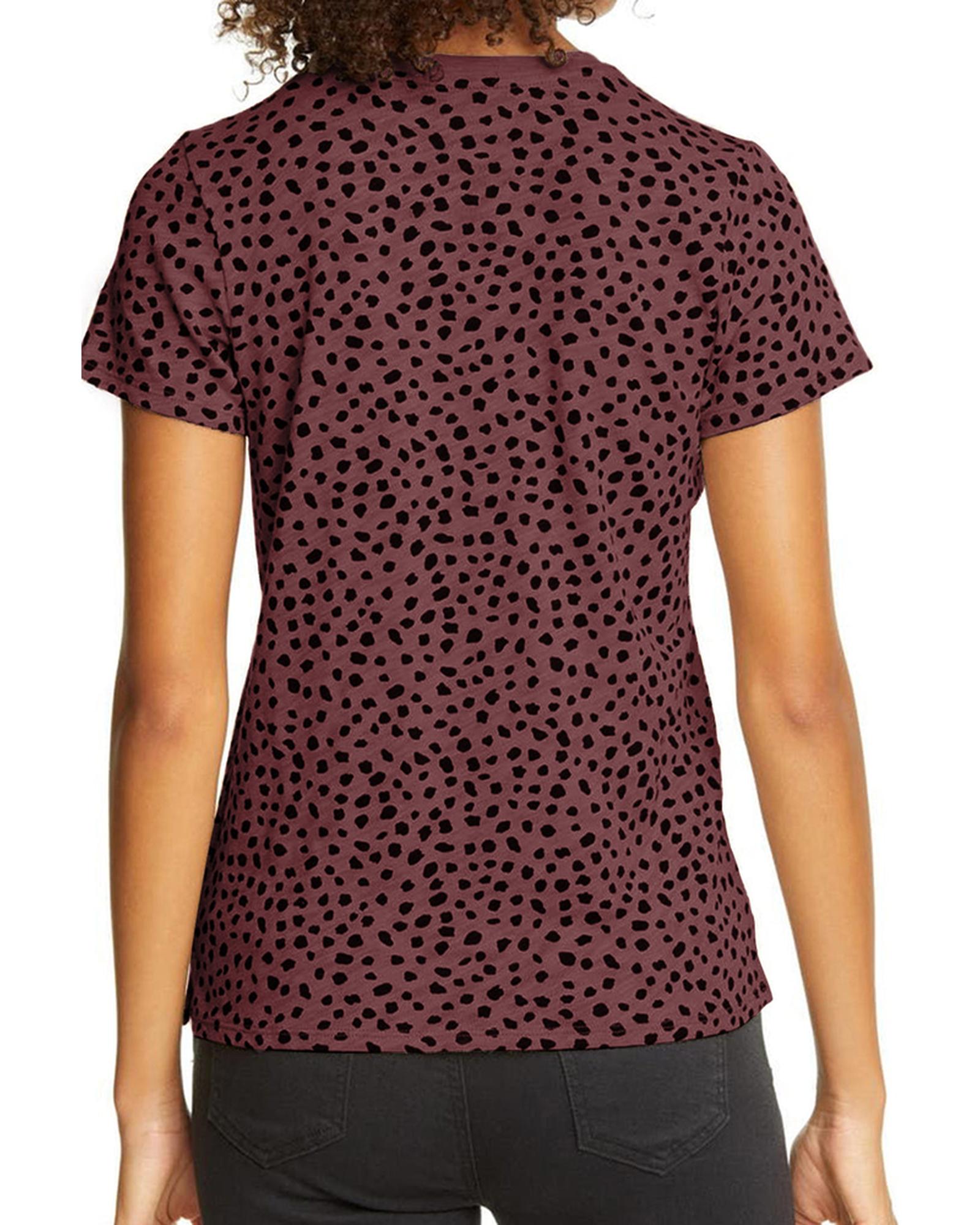 Azura Exchange Cheetah Print Short Sleeve T-Shirt - XL