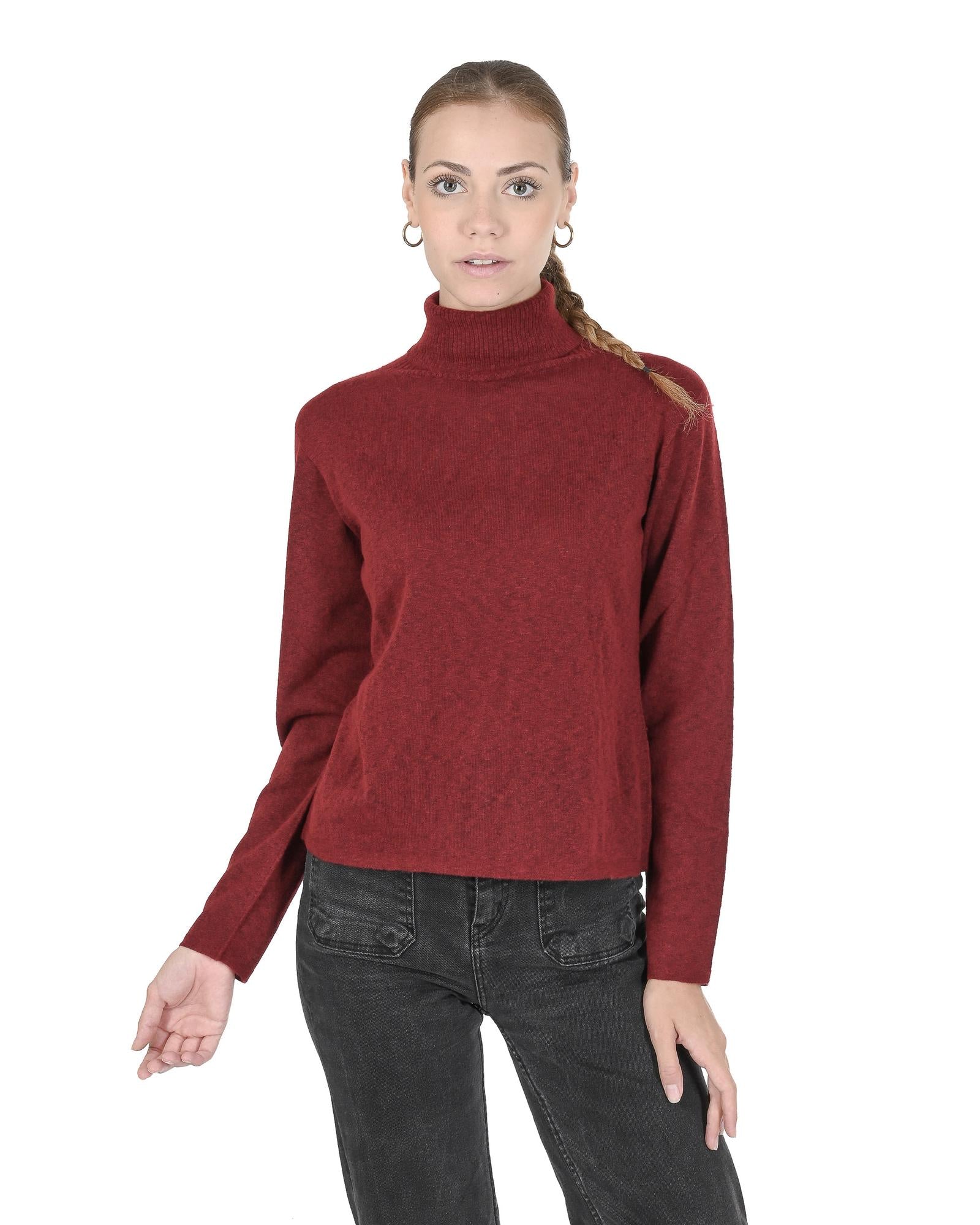 Cashmere Turtleneck Sweater Made in Italy - M