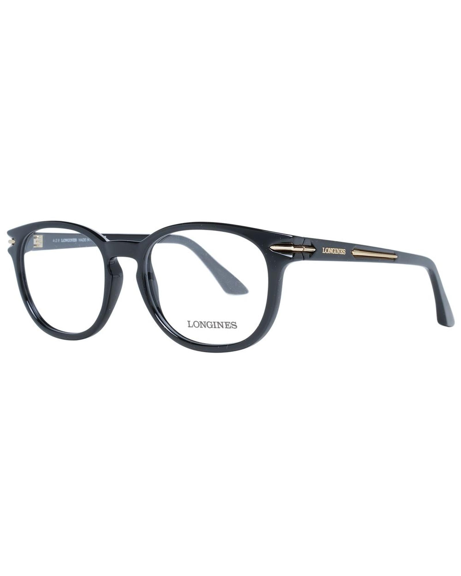 Longines Unisex's Black Unisex Optical Frames - One Size