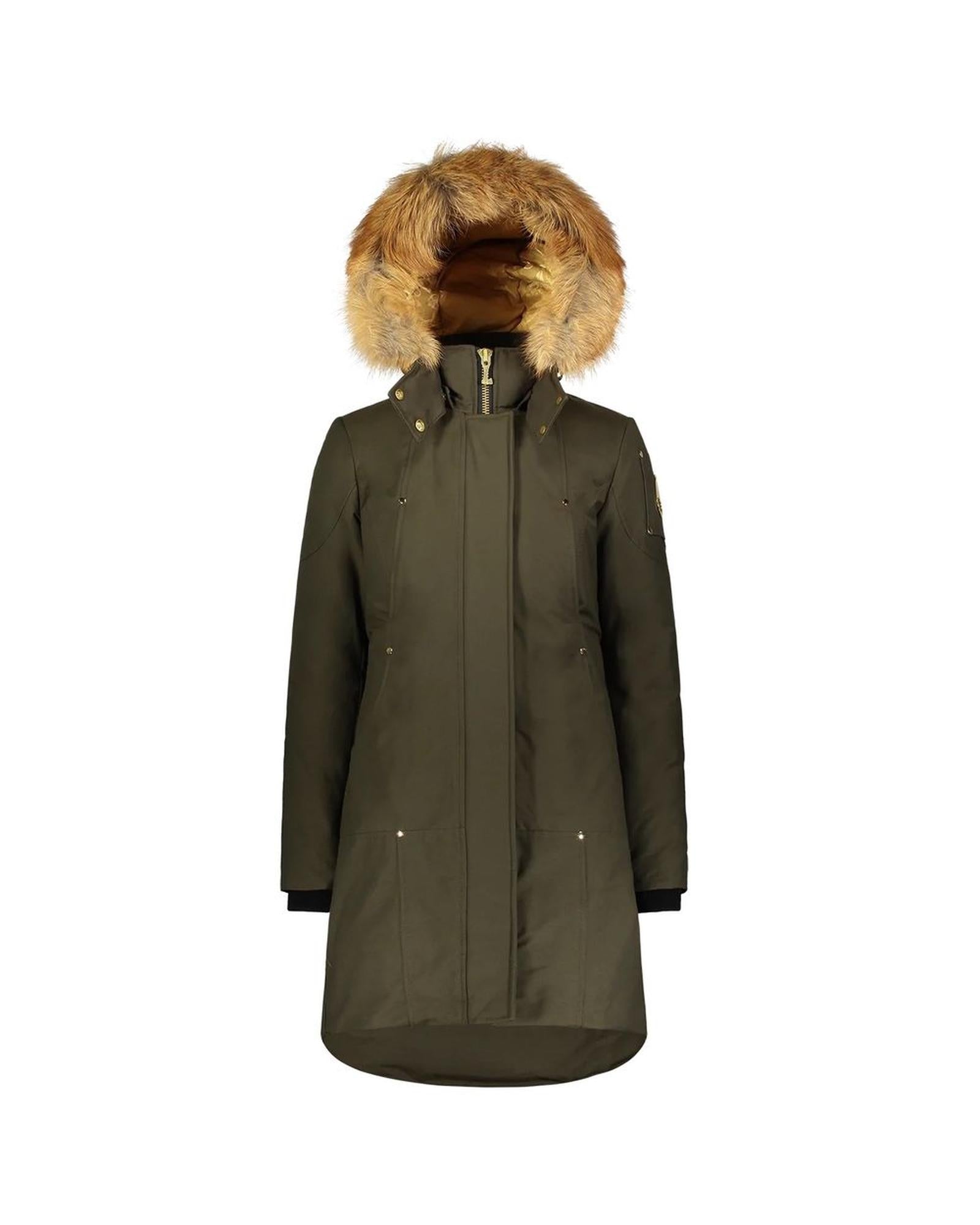 Moose Knuckles Women's Army Cotton Jackets & Coat - L