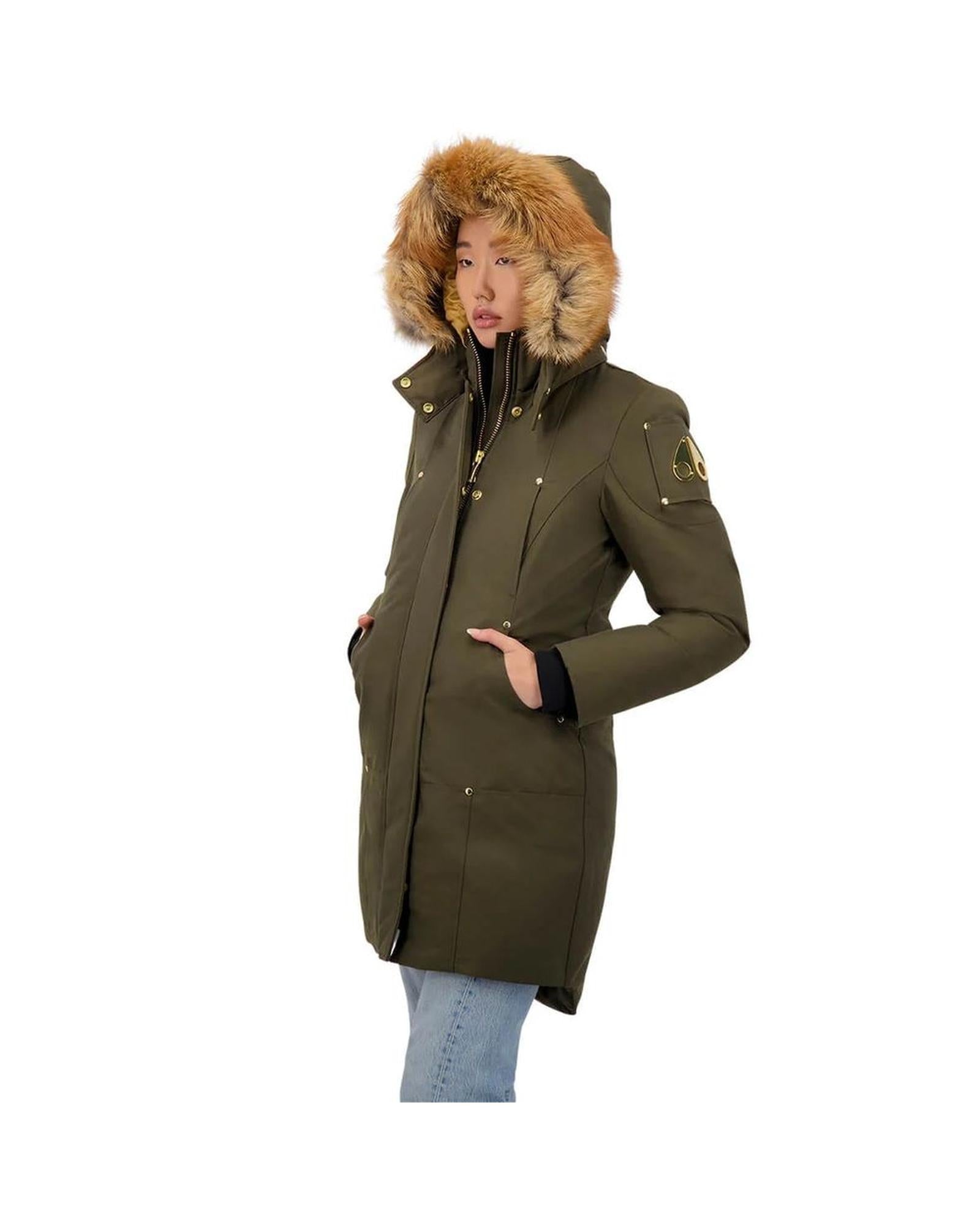 Moose Knuckles Women's Army Cotton Jackets & Coat - L