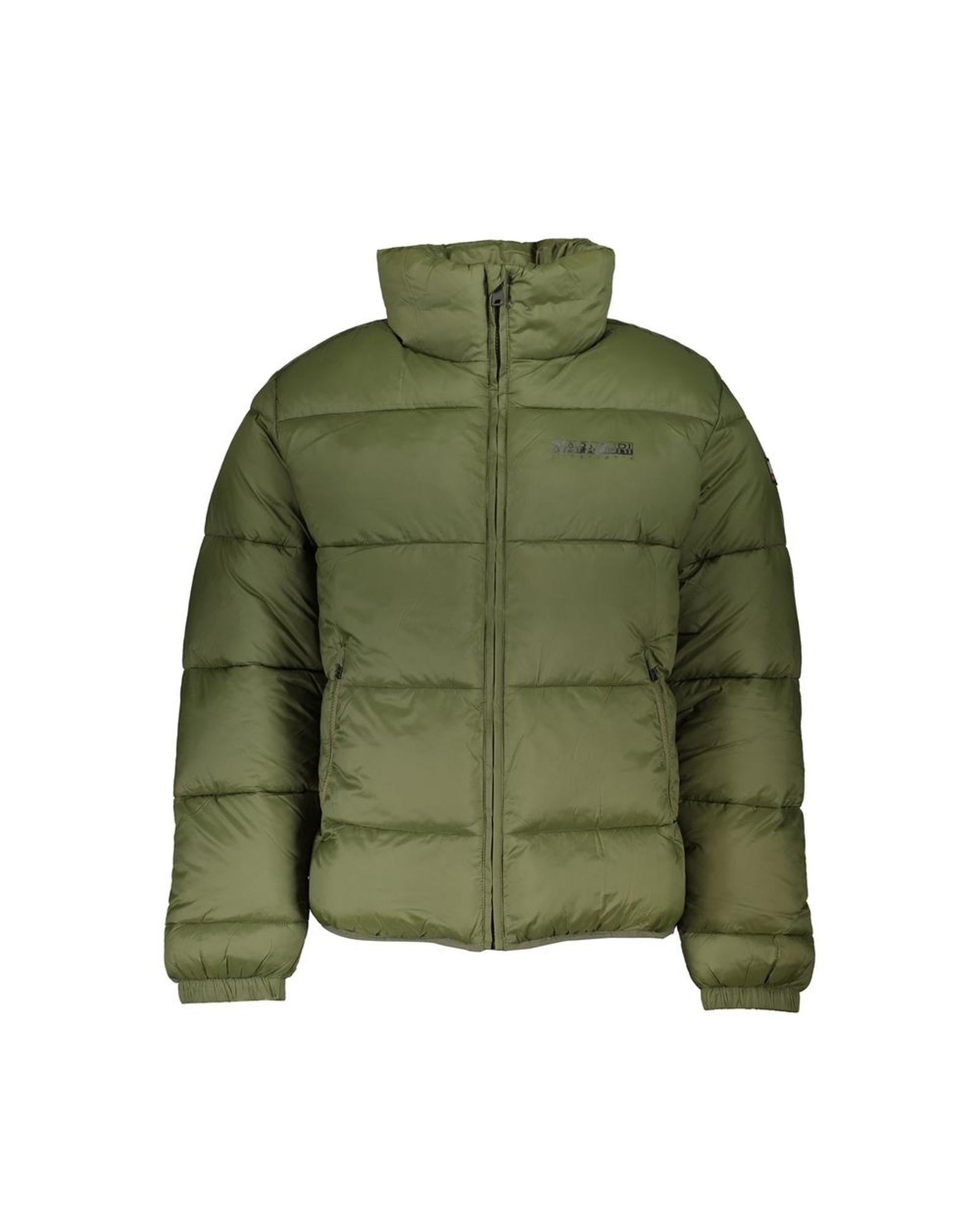 Napapijri Men's Green Polyamide Jacket - L