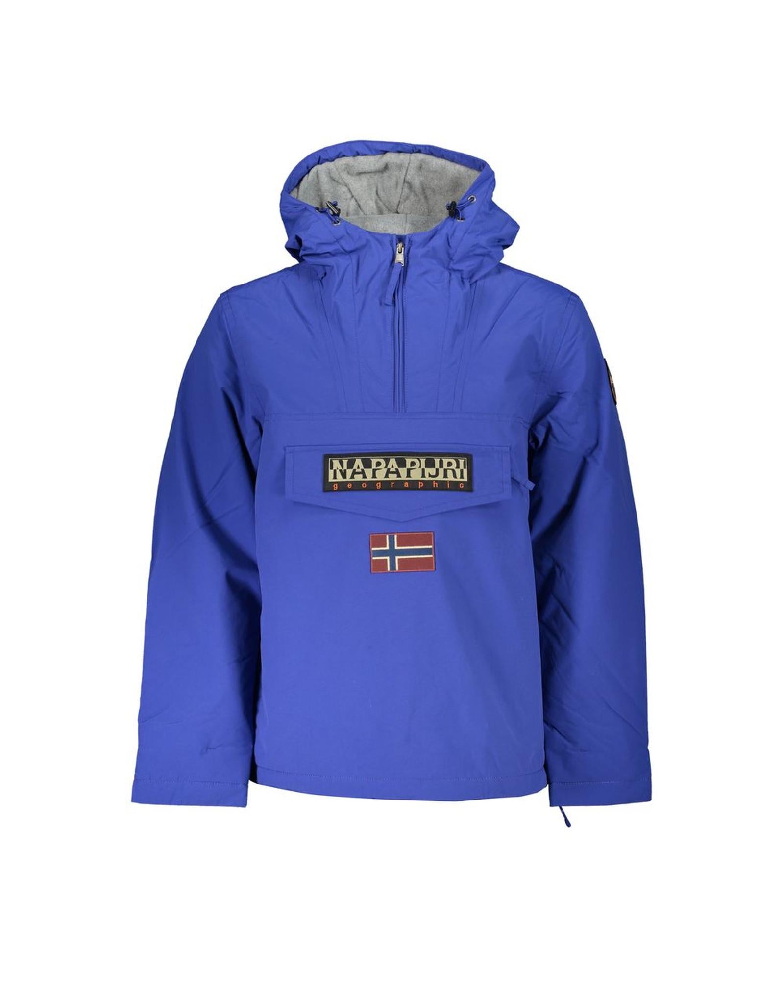 Napapijri Men's Blue Polyamide Jacket - L