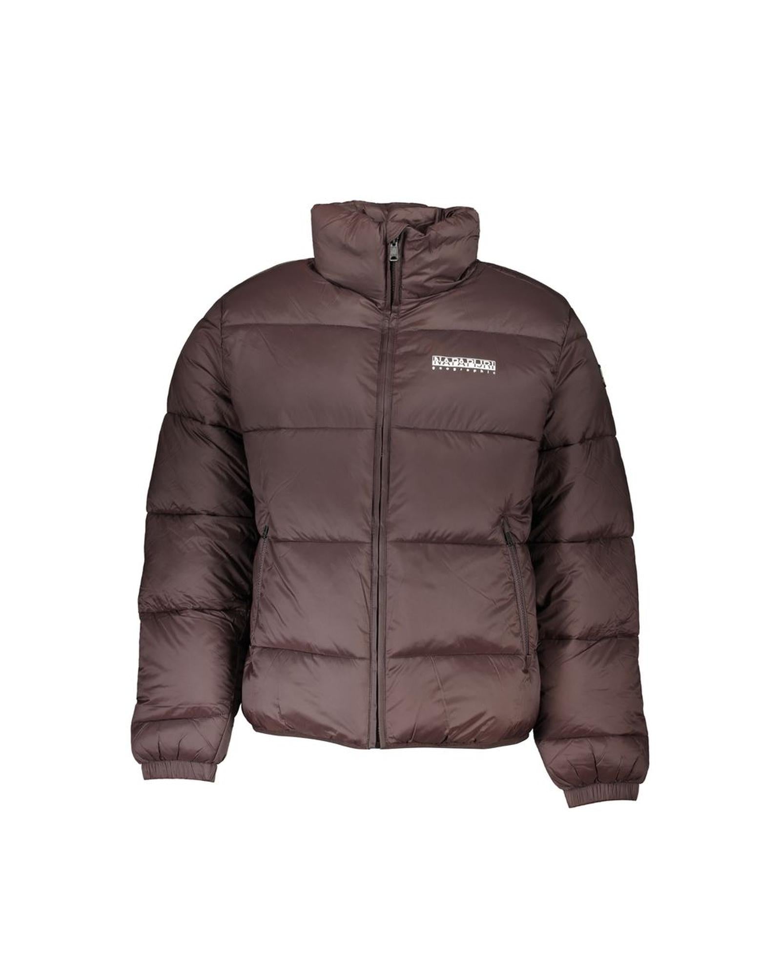 Napapijri Men's Brown Polyamide Jacket - XL