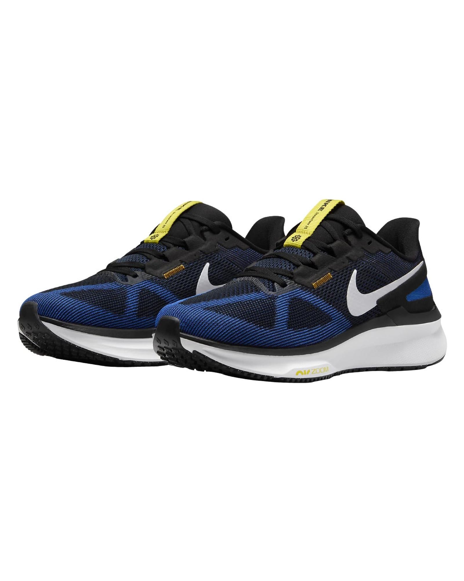 Nike Stable and Cushioned Road Running Shoes with Zoom Air in Black - 8 US