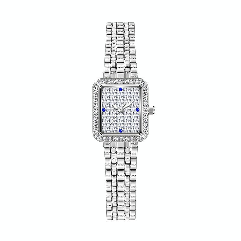 Stylish Diamond Women Alloy Watch Available - Gold