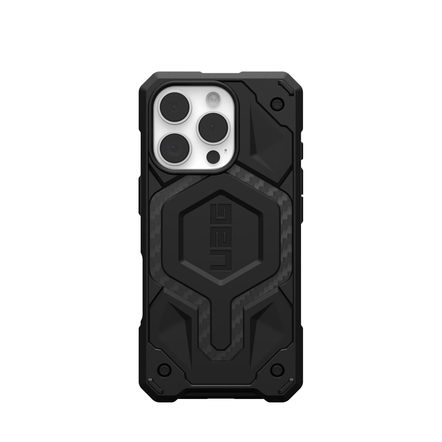 UAG Monarch Pro Back Case for iPhone 16 Pro - Carbon Fiber