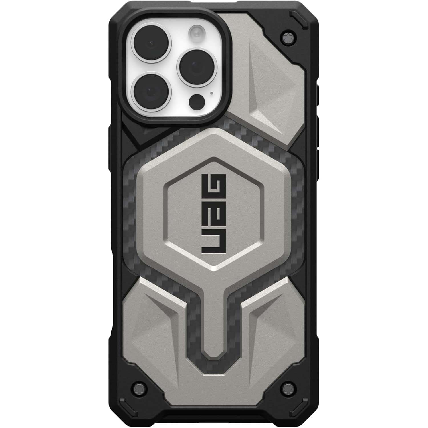 UAG Monarch Pro Back Case for iPhone 16 Pro Max - Titanium