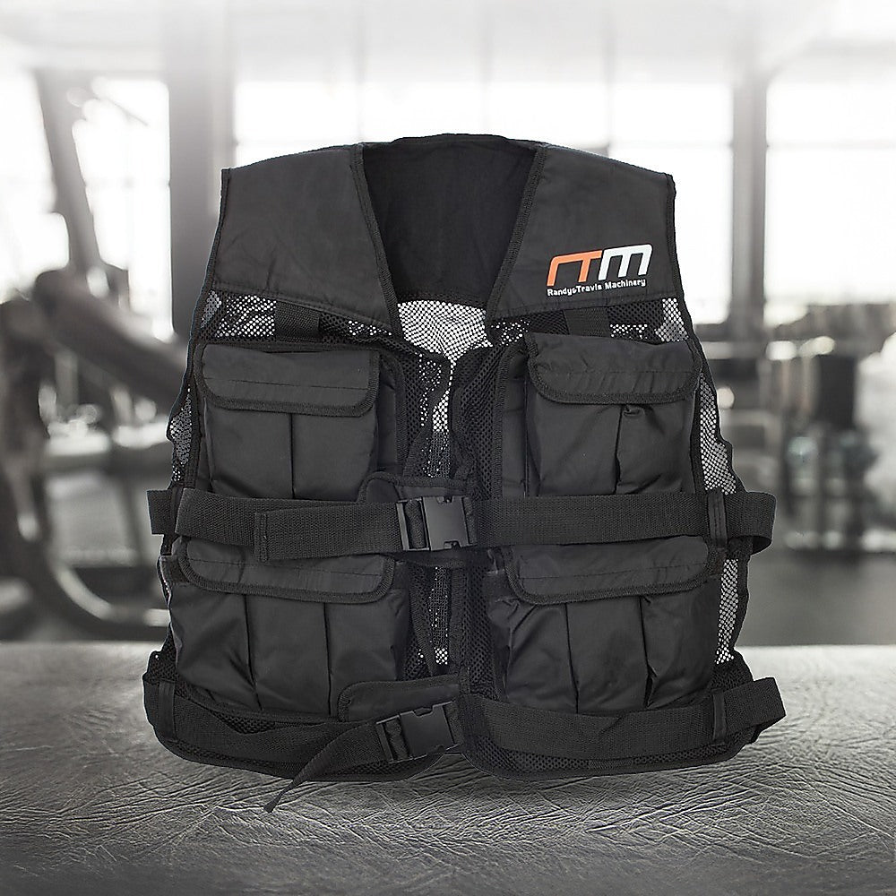 40LBS Weighted Weight Gym Exercise Training Sport Vest