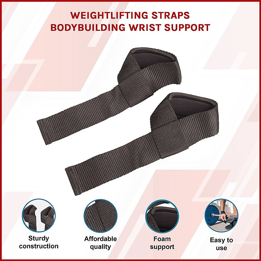 Weightlifting Straps Bodybuilding Wrist Support