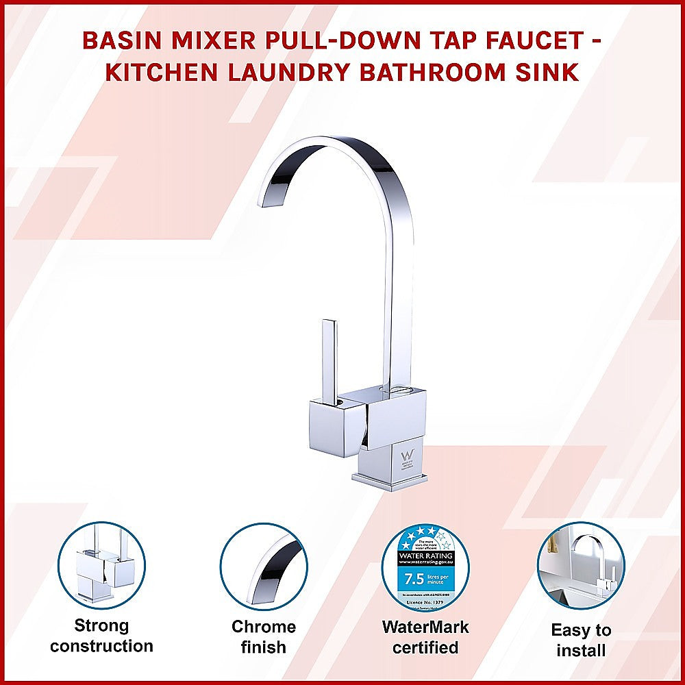 Basin Mixer Tap Faucet -Kitchen Laundry Bathroom Sink