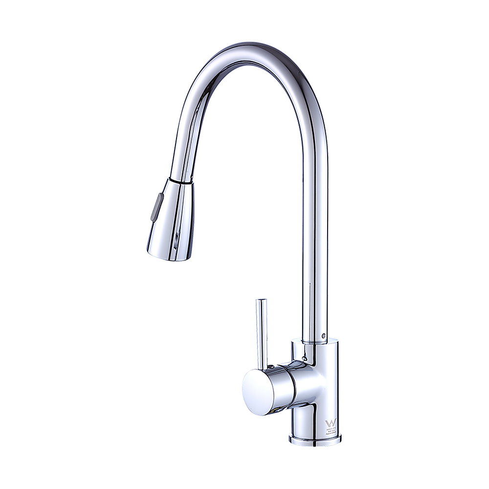 Basin Mixer Pull-Down Tap Faucet -Kitchen Laundry Bathroom Sink