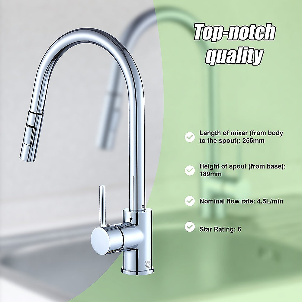 Basin Mixer Tap Faucet -Kitchen Laundry Bathroom Sink