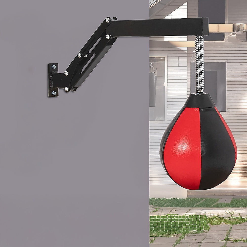 Speed Bag Punching Boxing Bag Wall Mount Reflex Training