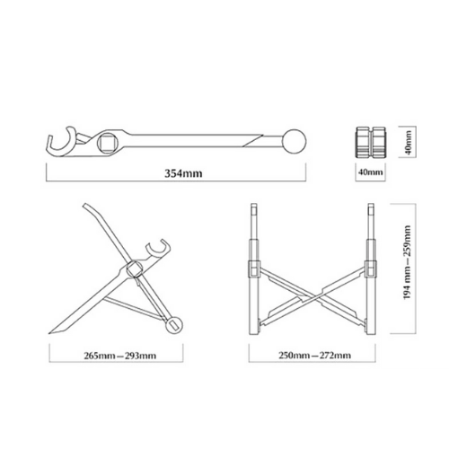 Nexstand K2 Ergonomic Laptop Riser