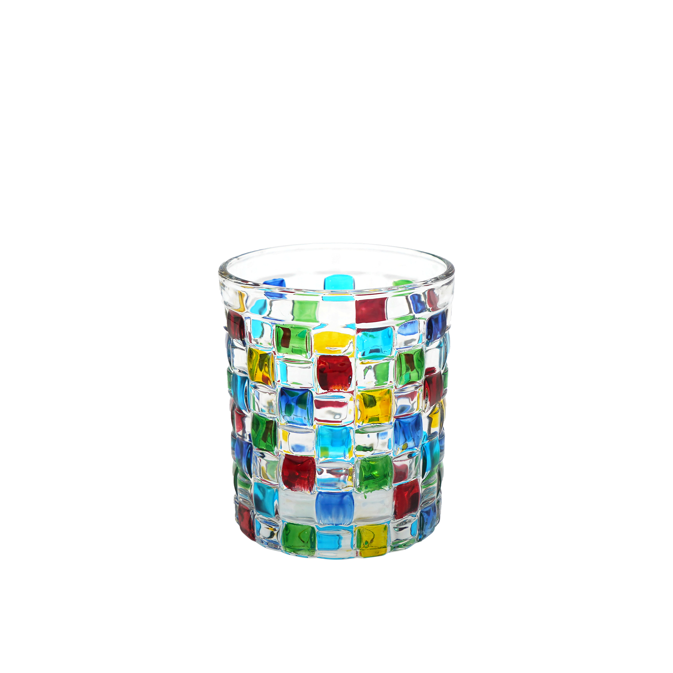 Rubik Glass Tumbler - 210ml