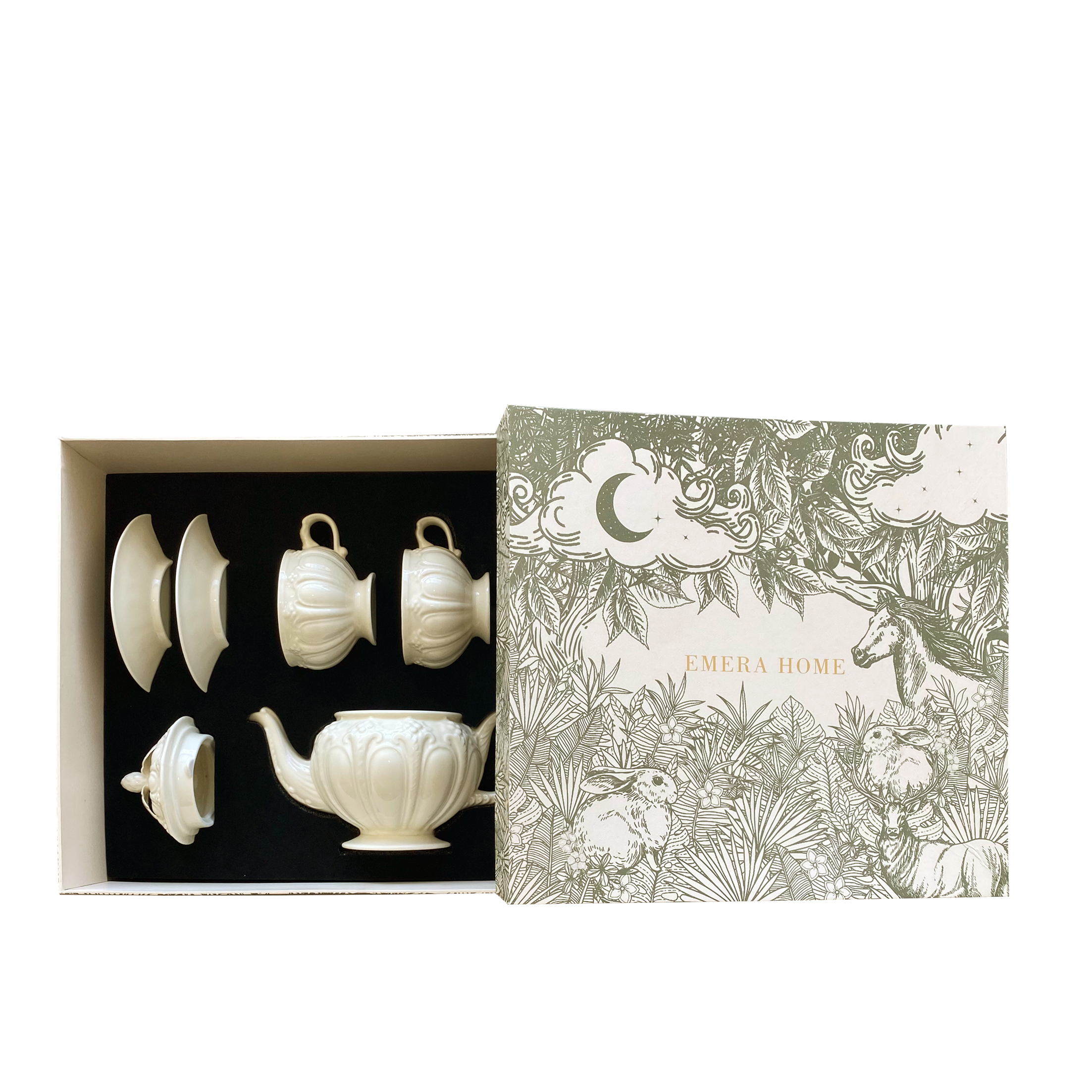 Faubourg Embossed Tea Gift Set