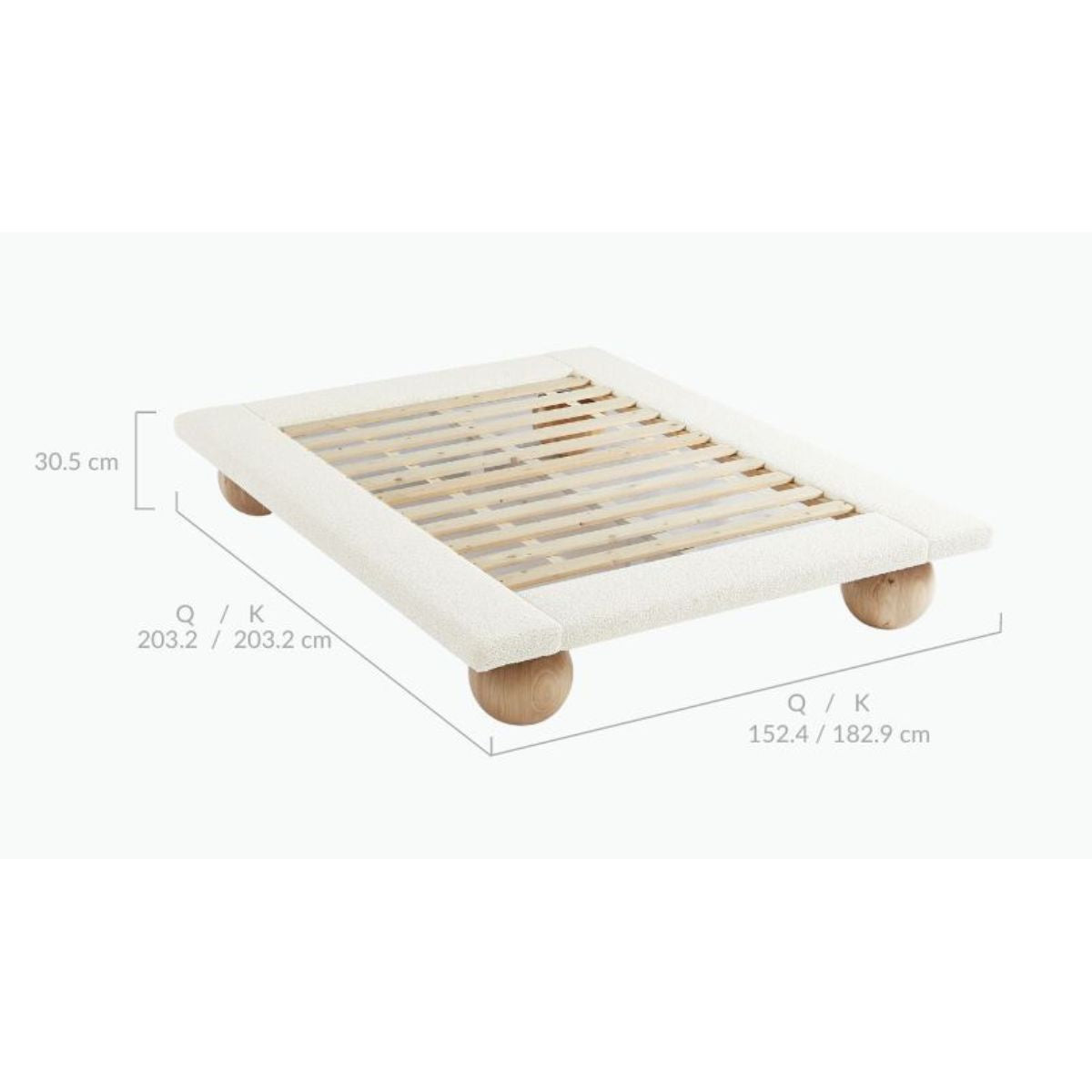 Orbie Bed Base