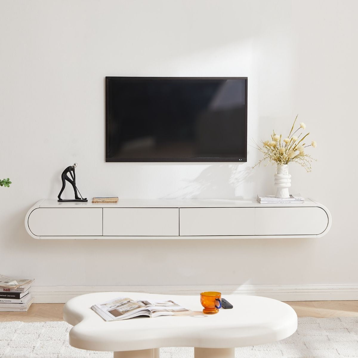 Cobble Wall Mount TV unit