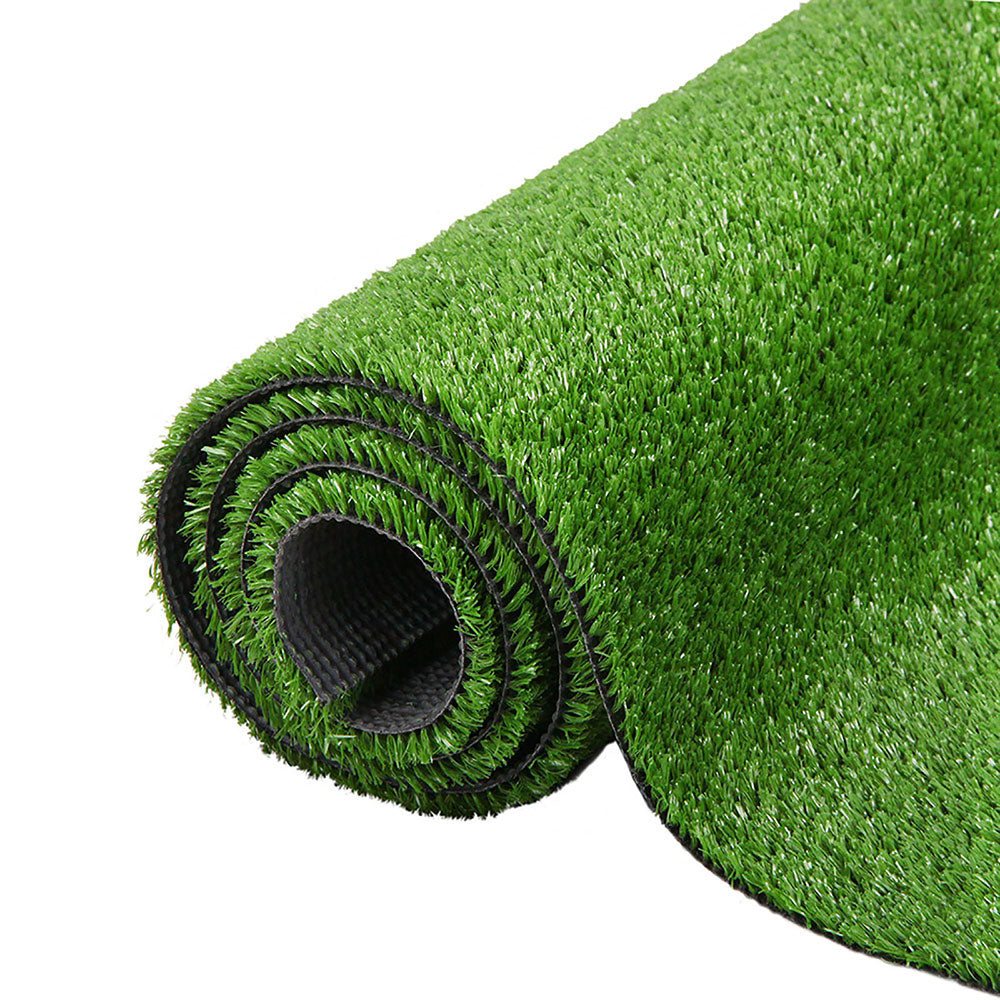 Primeturf Artificial Grass 2mx5m 17mm Synthetic Fake Lawn Turf Plant Plastic Olive