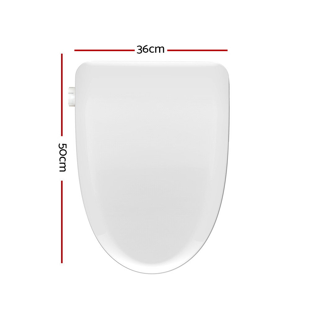 Cefito Non Electric Bidet Toilet Seat Cover Bathroom Spray Water Wash O Shape