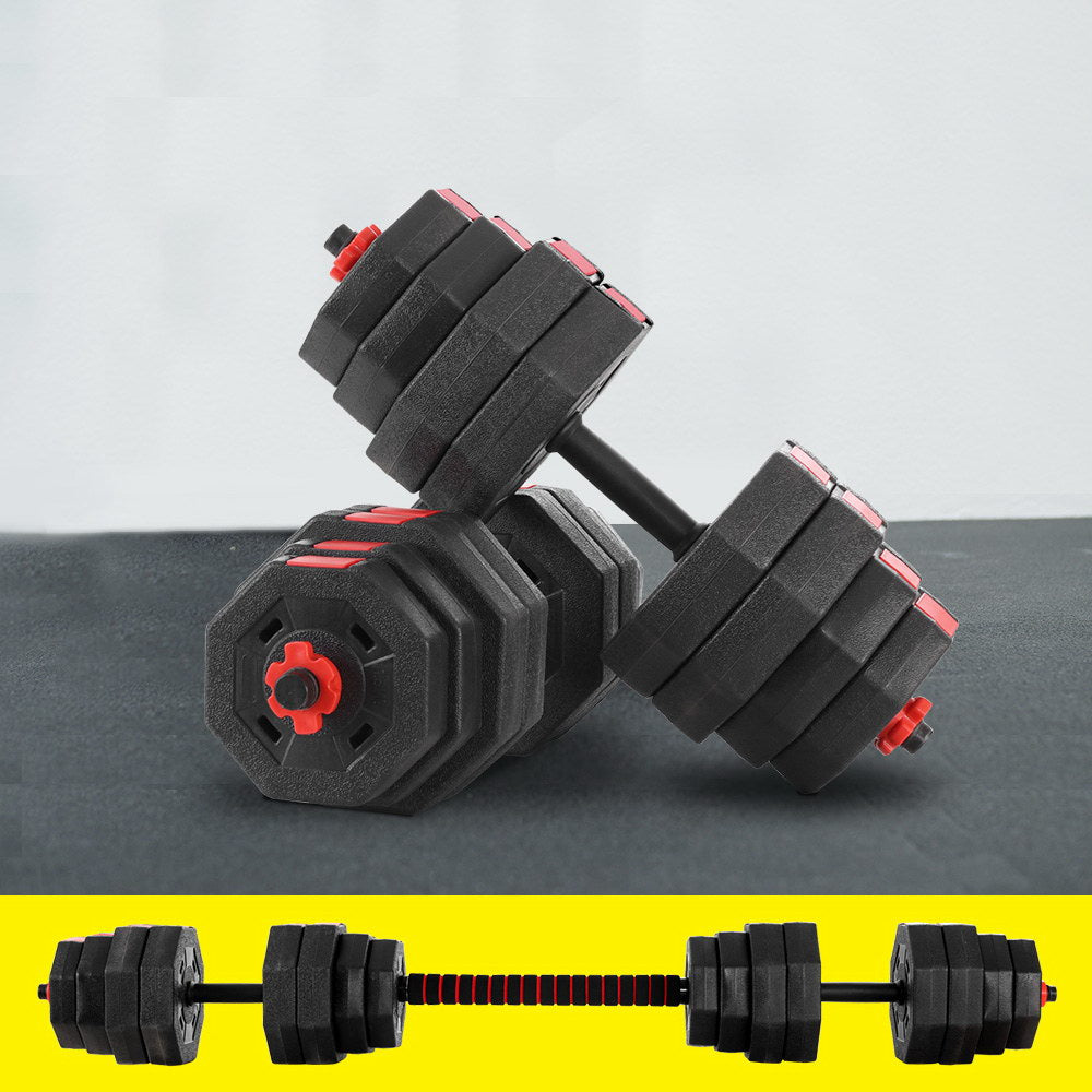 Everfit 40kg Dumbbells Barbell Set Adjustable Dumbbell Weight Lifting