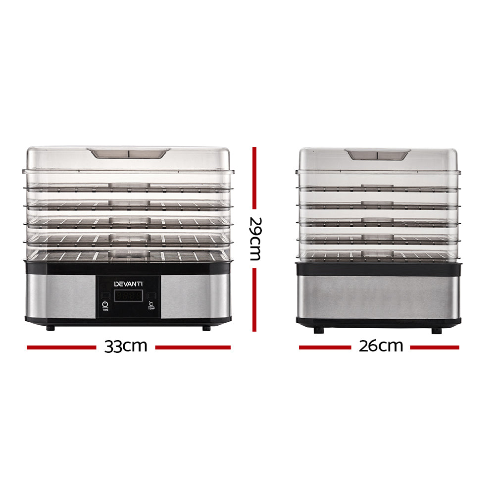 Devanti 5 Trays Food Dehydrator