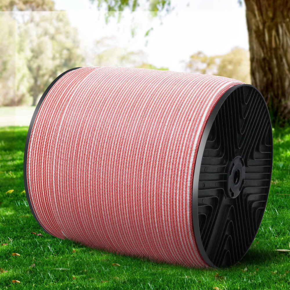 Giantz Electric Fence Poly Tape 1200M