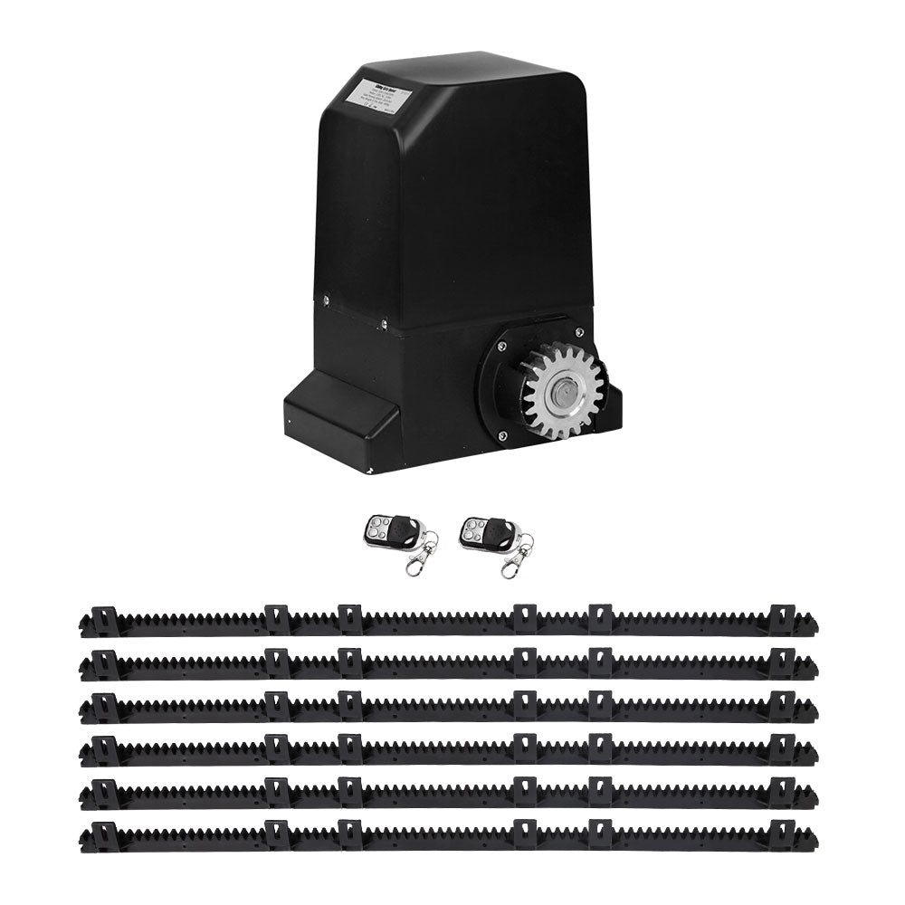 Lockmaster Automatic Sliding Gate Opener Kit 6M 1000KG