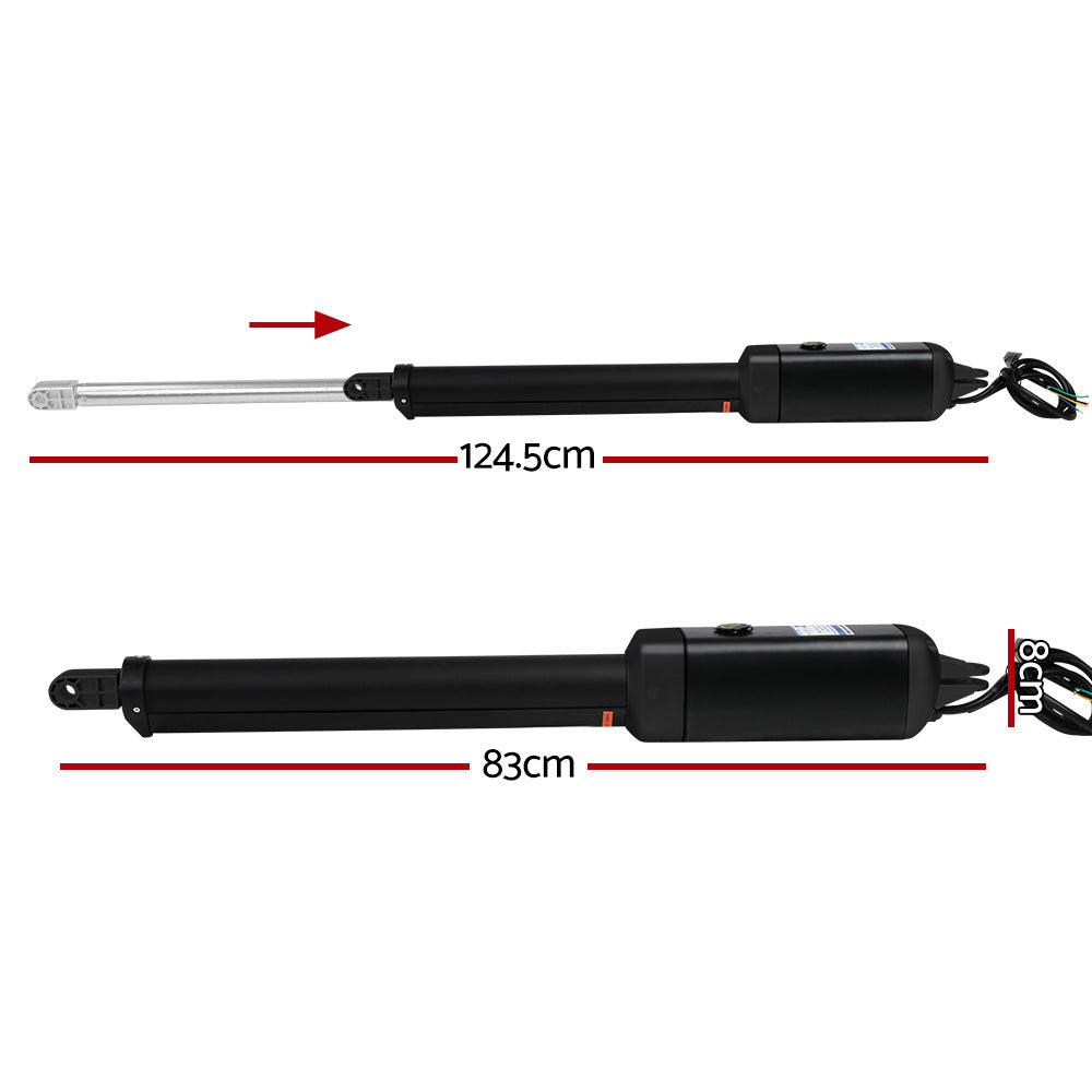 LockMaster 40W Swing Gate Opener Auto Solar Power 600KG