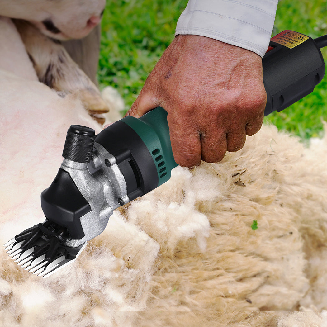 Sheep Shears Electric Clippers Shearing Farm Goat Alpaca Livestock Wool Carding