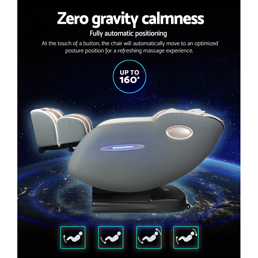 Livemor Massage Chair Electric Recliner Shiatsu Zero Gravity Head Massager