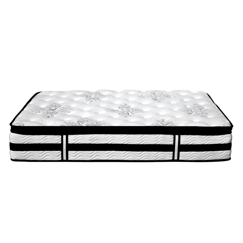 Giselle Bedding 34cm Mattress Euro Top Pocket Spring Single