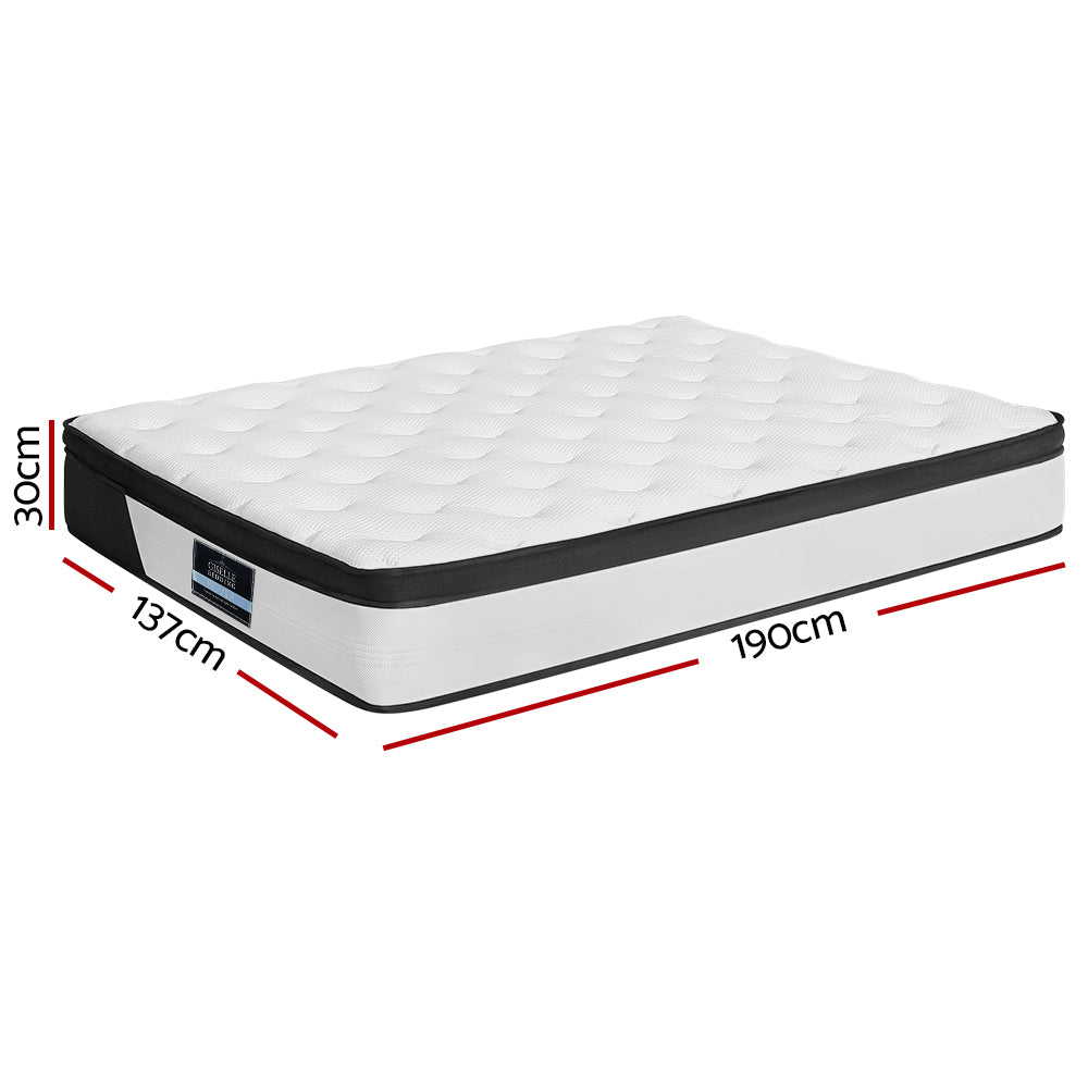 Giselle Bedding 30cm Mattress Euro Top Double