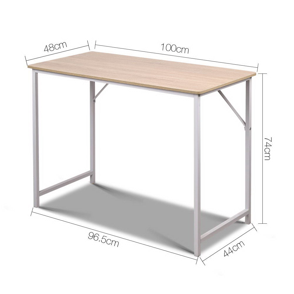 Artiss Computer Desk Oak 100CM